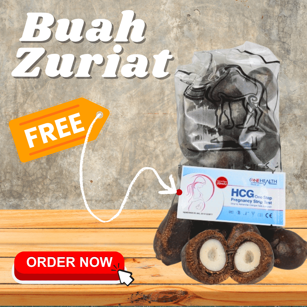 

BUAH ZURIAT MADINAH FREE TESPECK, BUAH PROMIL, JAMINAN ASLI,