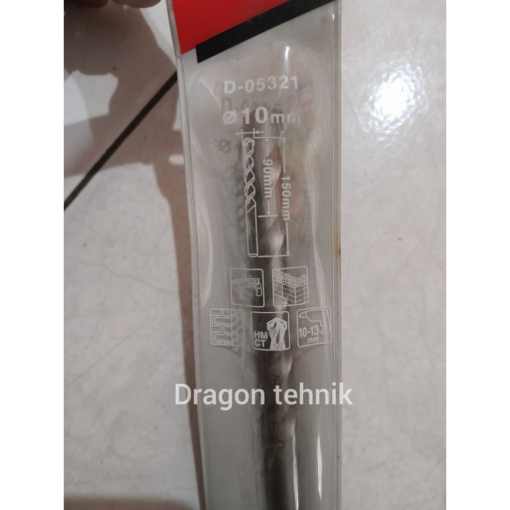 MataBor Beton Makita polos 10mmx150mm