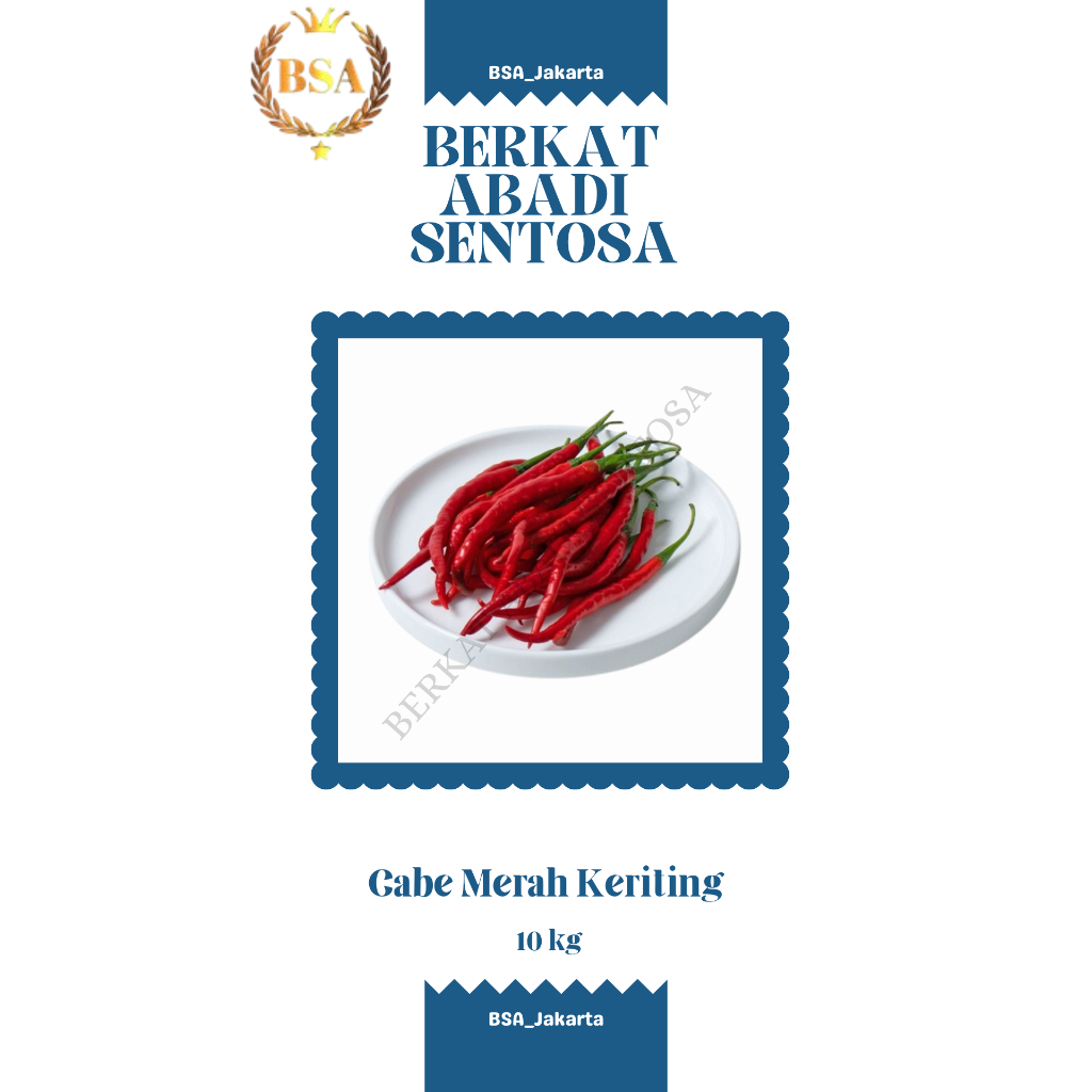 

Cabe Merah Keriting (10 kg)
