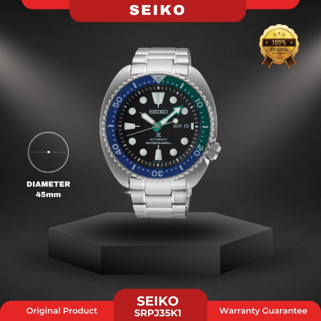 SEIKO SRPJ35K1 PRIA ORIGINAL JAM TANGAN COWOK ARLOJI COWOK FASHION
