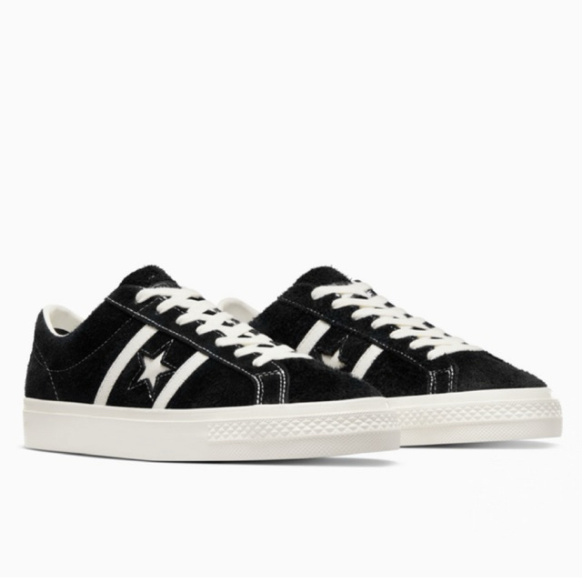Converse Cons One Star Academy Pro Suede - Black/White/Egret
