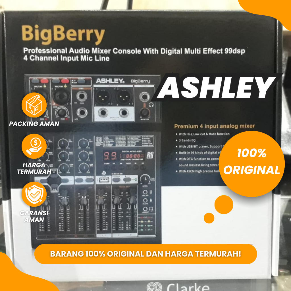 Mixer Ashley BigBerry Mixer Ashley 4 Channel