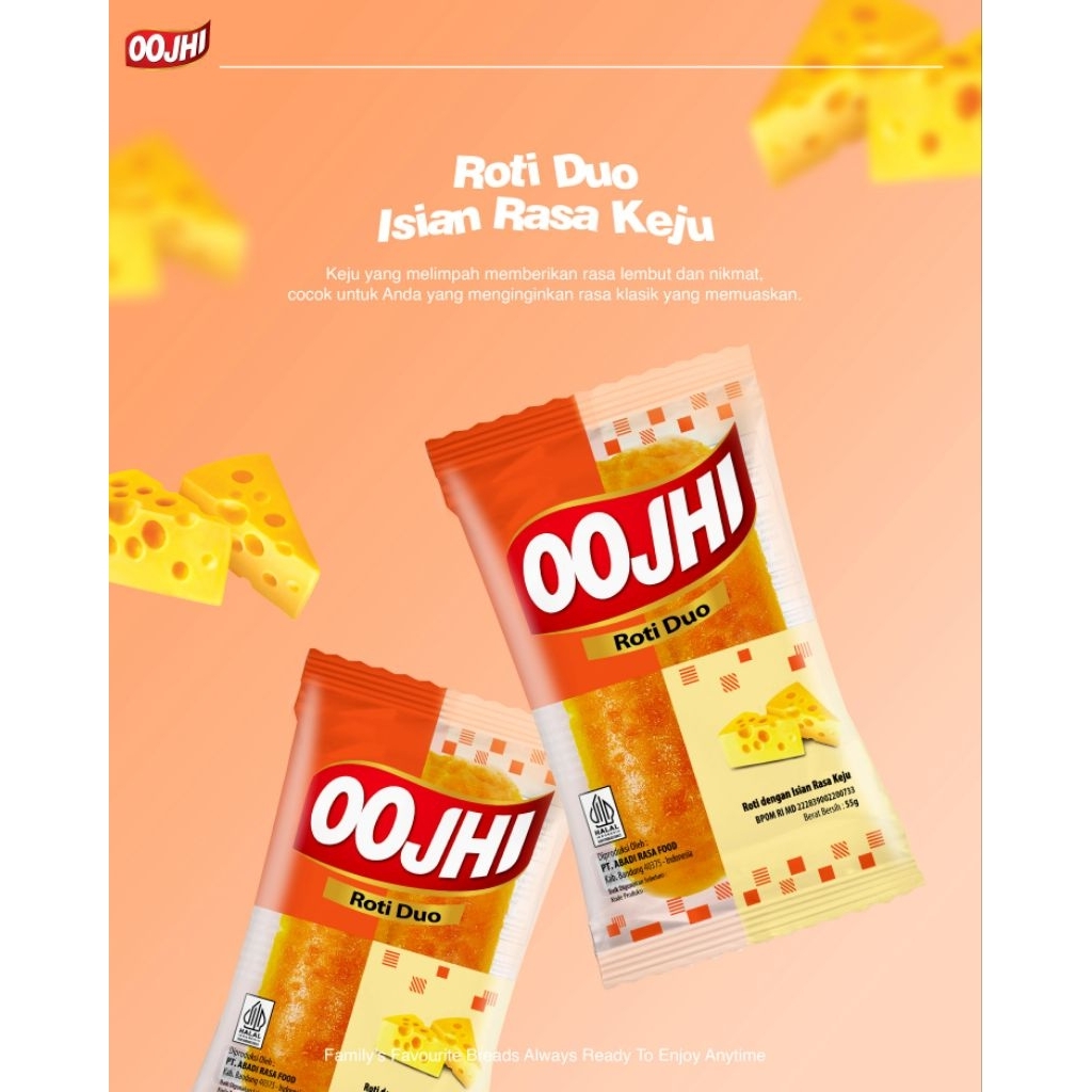 

Roti Oojhi Duo Keju