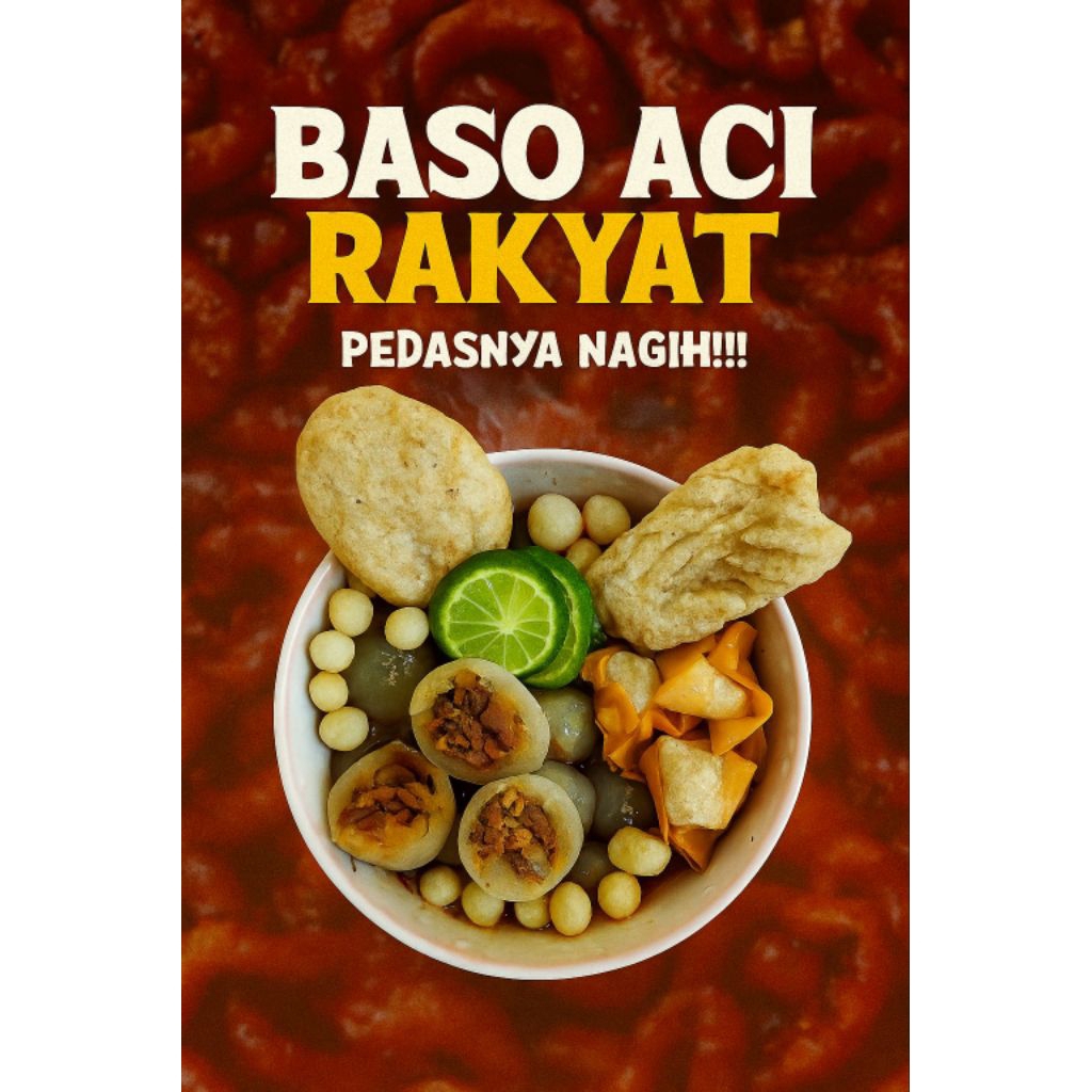

BASO ACI RAKYAT. VARIAN USUS PEDAS MANIS. TERMURAH. TERENAK. MAKANAN PEDAS KEKINIAN