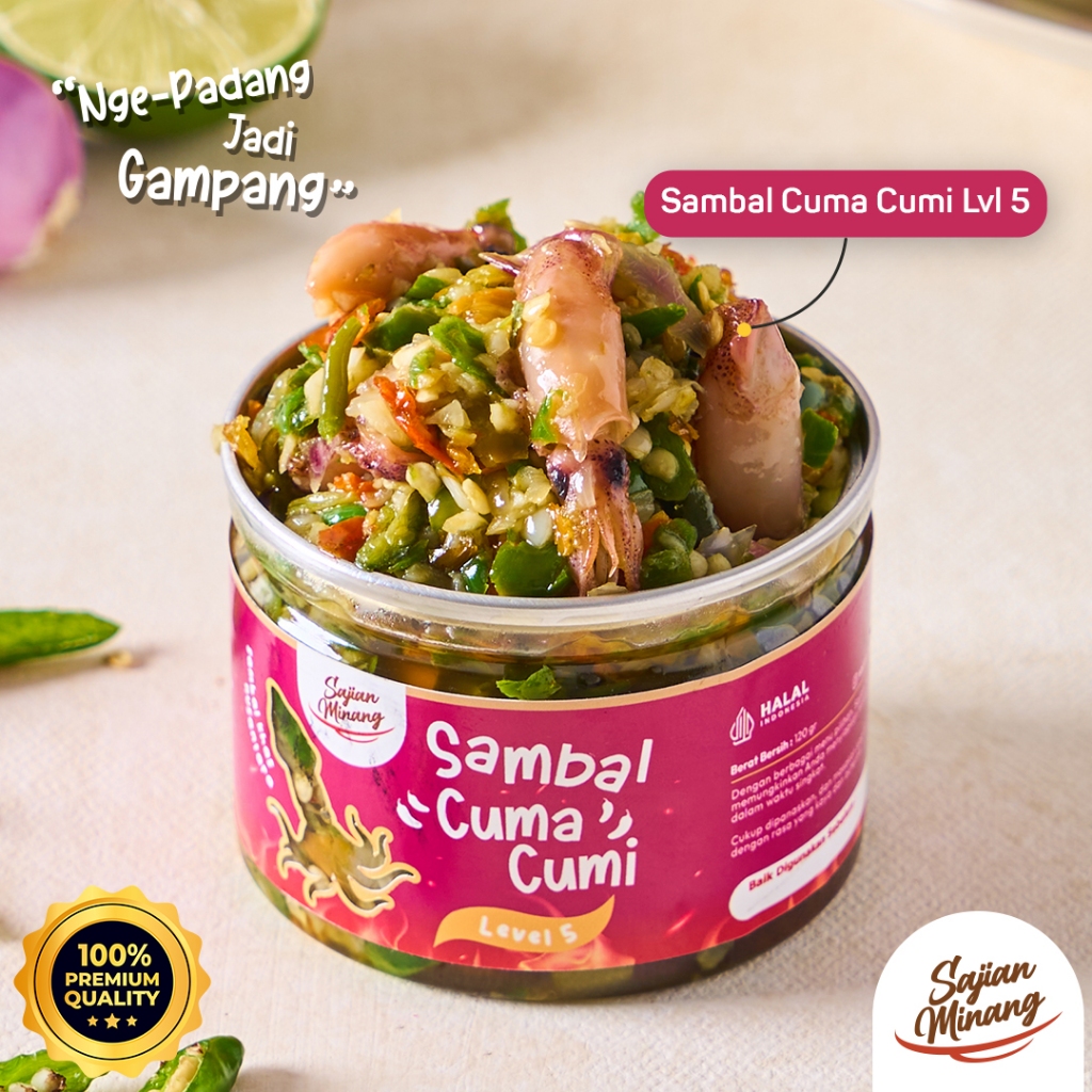 

Sambal Baby Cumi Sajian Minang Authentik