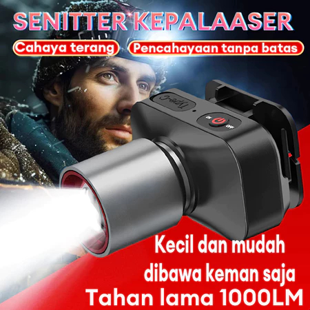 AOKI SENTER KEPALA LED ZOOM AK-3685A & AK-3686K 60W / CAHAYA SUPER TERANG / JARAK JAUH LASER / @AOKI