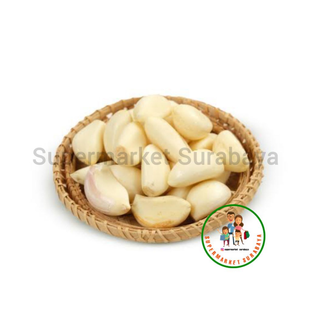 

bawang putih kupas bersih premium