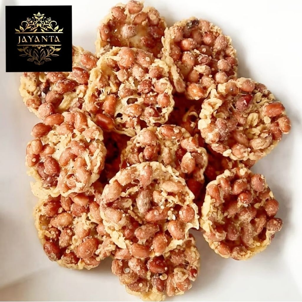 

Rempeyek kacang tanah | peyek kacang bulat