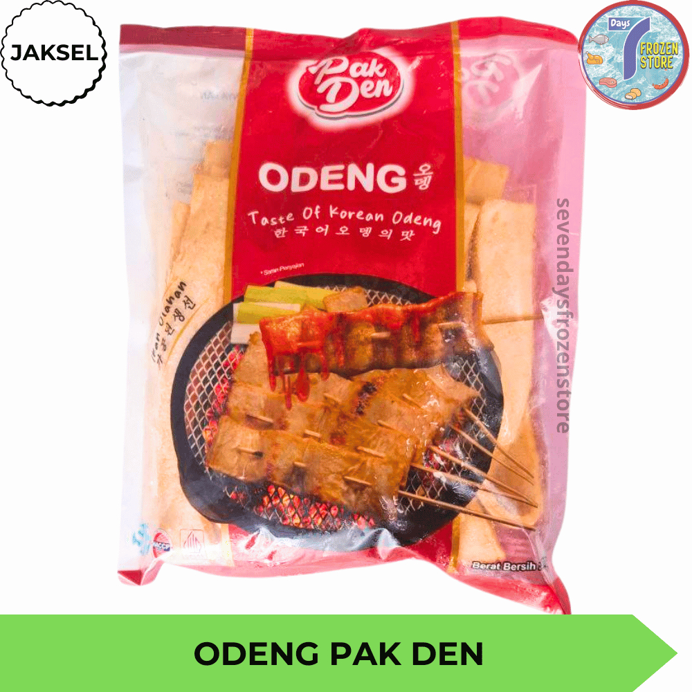 

Pak Den Odeng | Ikan Olahan Beku Frozen 500 Gr