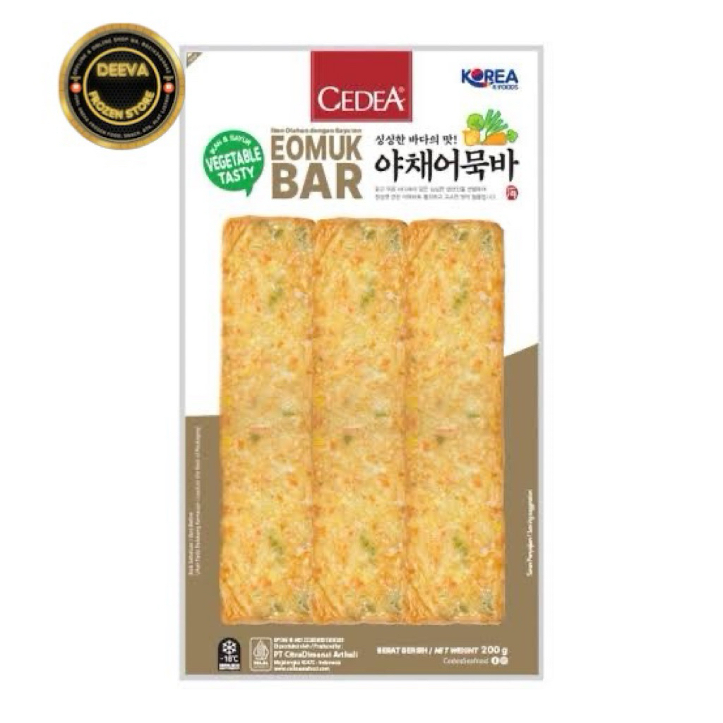 

Cedea Eomuk Bar Veggie 200g