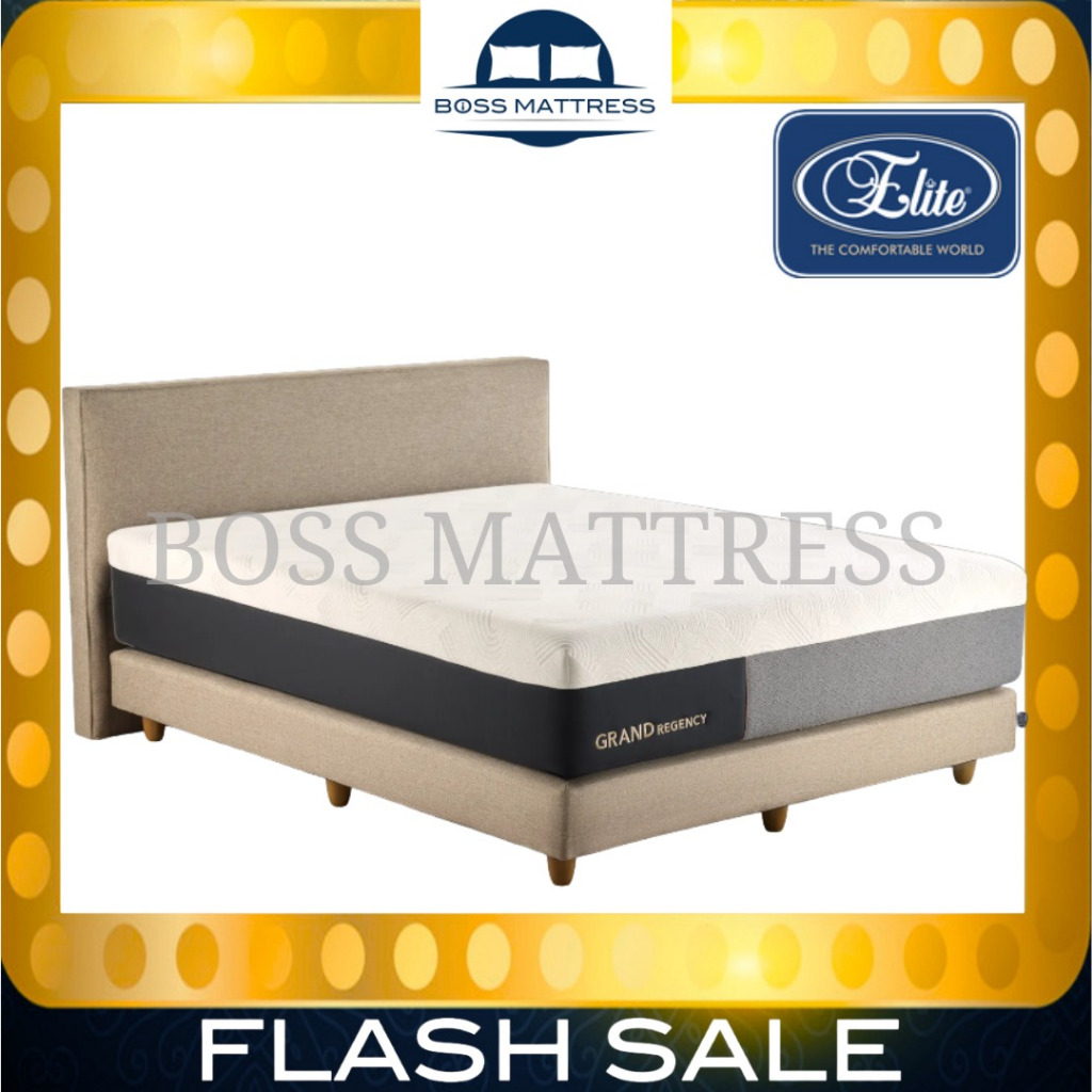 ELITE SpringBed Pocket GRAND REGENCY with Zipper ( Hanya KASUR / Full SET ) 90x200 100x200 120x200 1