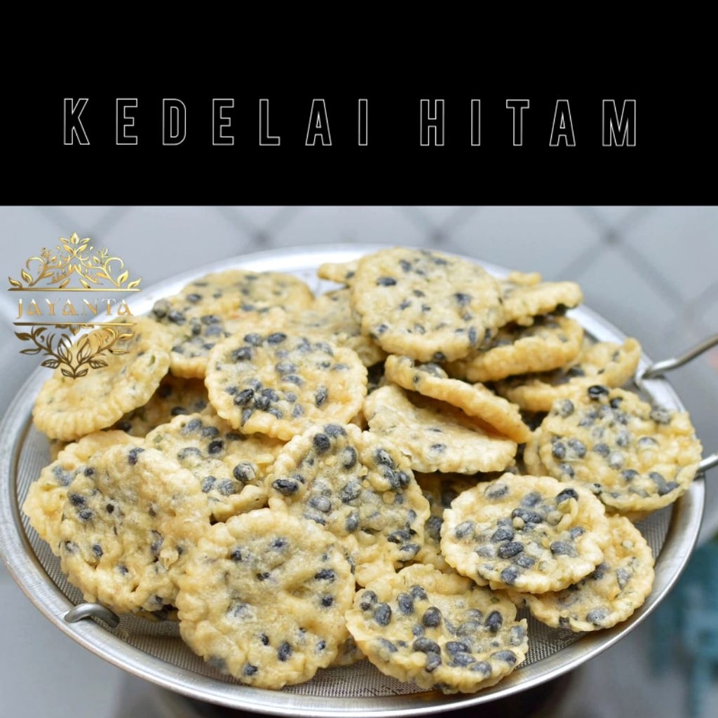 

Peyek kedelai hitam -+200gr - Khas Jogja