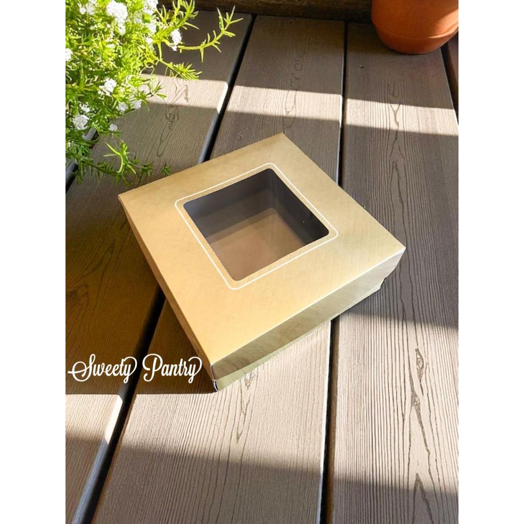 

10PCS - Dus kue box Kemasan kotak Packaging Motif Wajik Gold