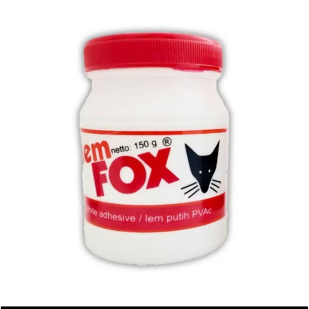 

Lem FOX putih 150gr lem putih fox pvac 150gr