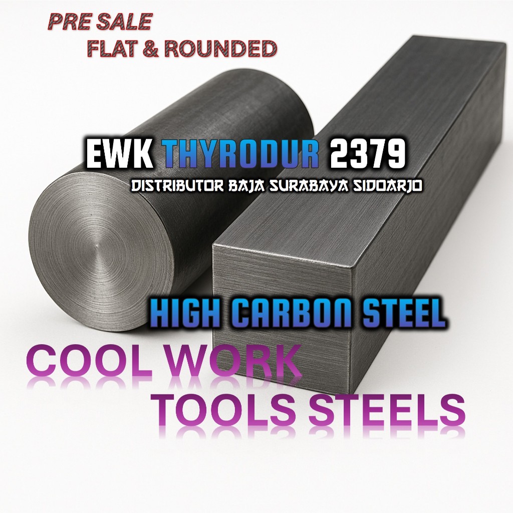 BAJA HIGH CARBON Uk. 15mm EWK THYRODUR 2379 | SKD 11 | D2 | Special KNL | SLD | X155CrVMo121 | XW-41