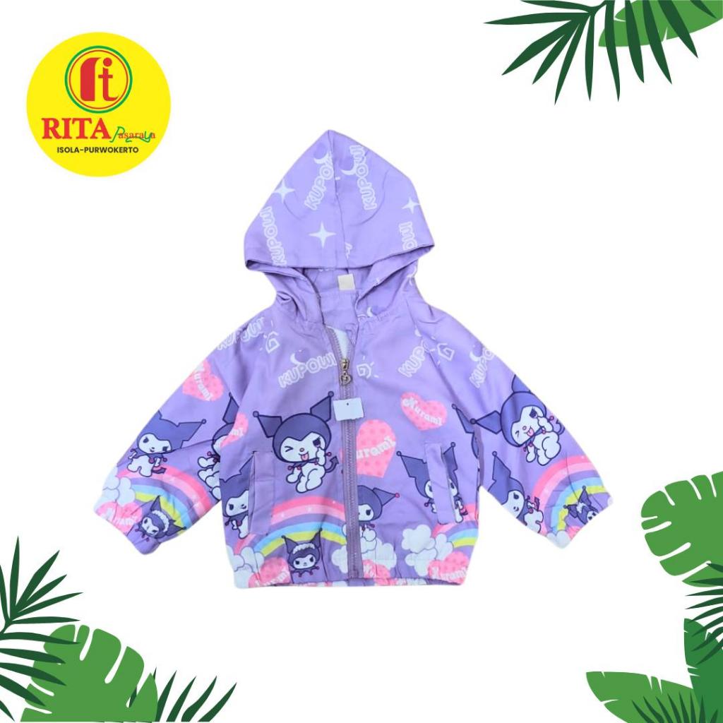 Jaket Parasut Anak Karakter