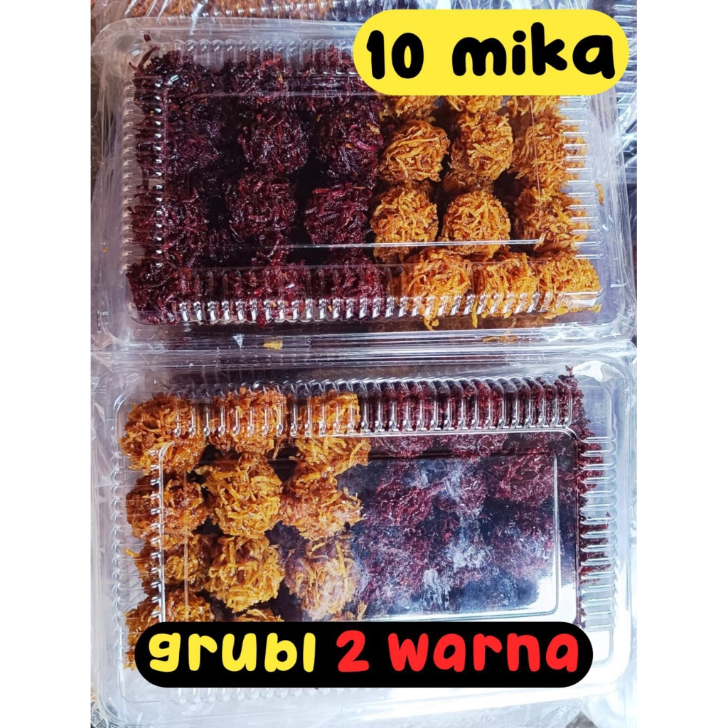

1ball isi 10 mika Grubi 2 warna, manis legit !!