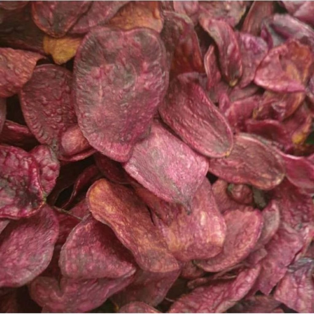 

Kripik ubi jalar renyahnya bikin nagih