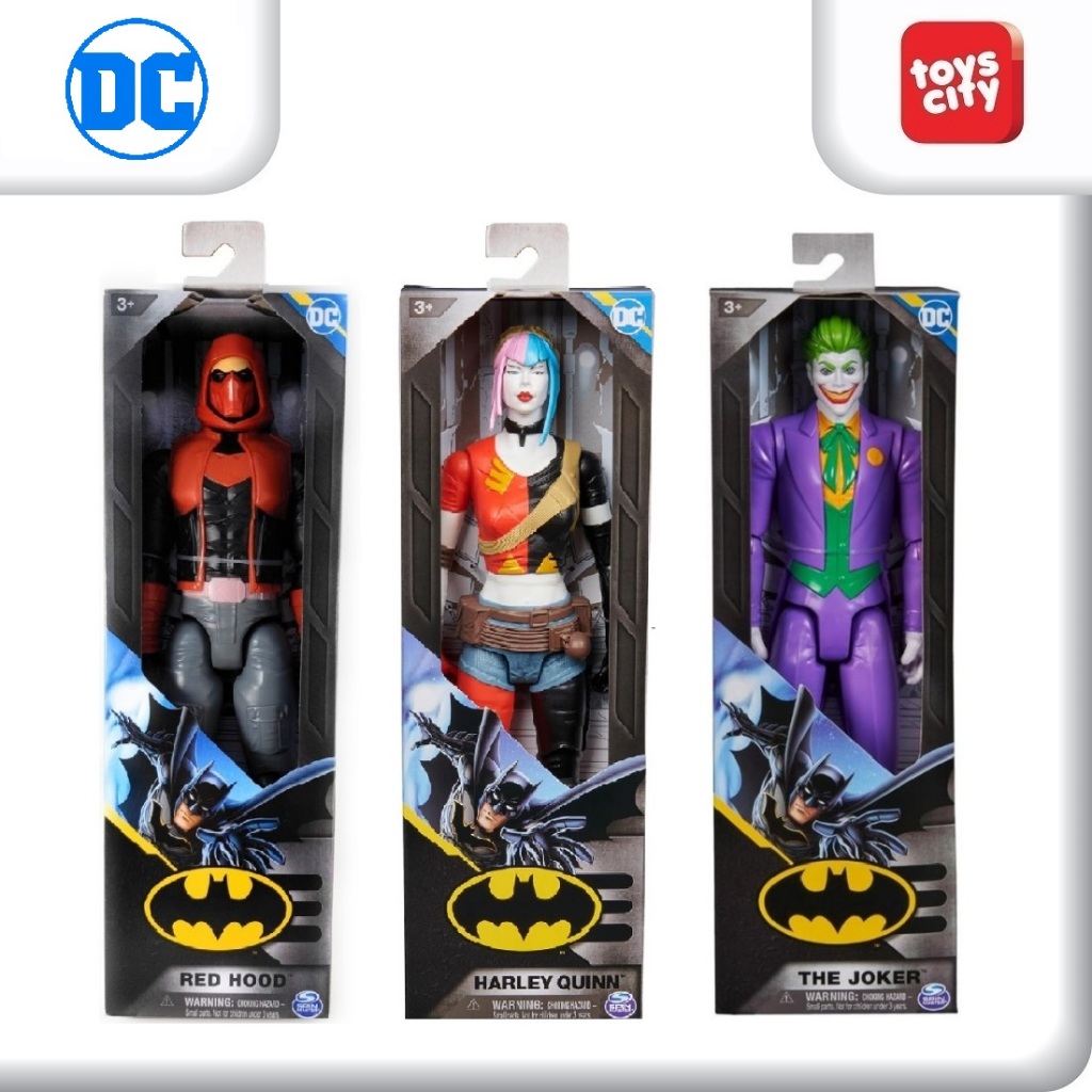 DC Comics, Batman Supervillain 12-inch Action Figure - Mainan Anak Action Figure