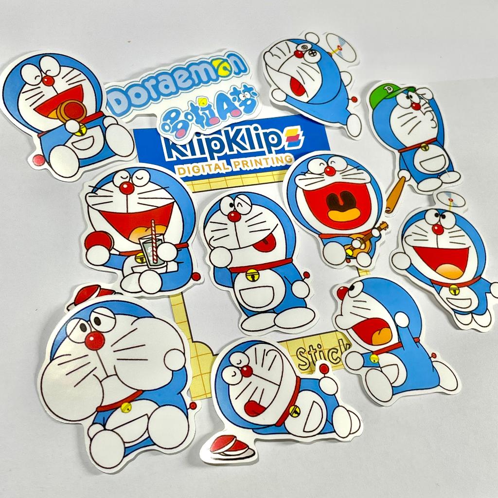 

Stiker Doraemon Lucu Cute Anime 11 Pcs | Sticker Kartun Glossy untuk Dekorasi Laptop, Binder, Kado - KK