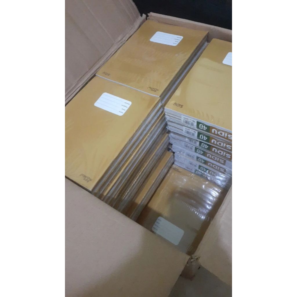 

Buku sidu sampul coklat 40L