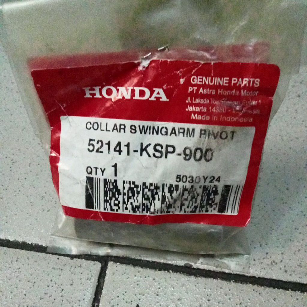 52141KSP900 – COLLAR SWINGARM PIVOT, BOSH SWING ARM CB VERZA, MEGA PRO, VERZA ORI AHM