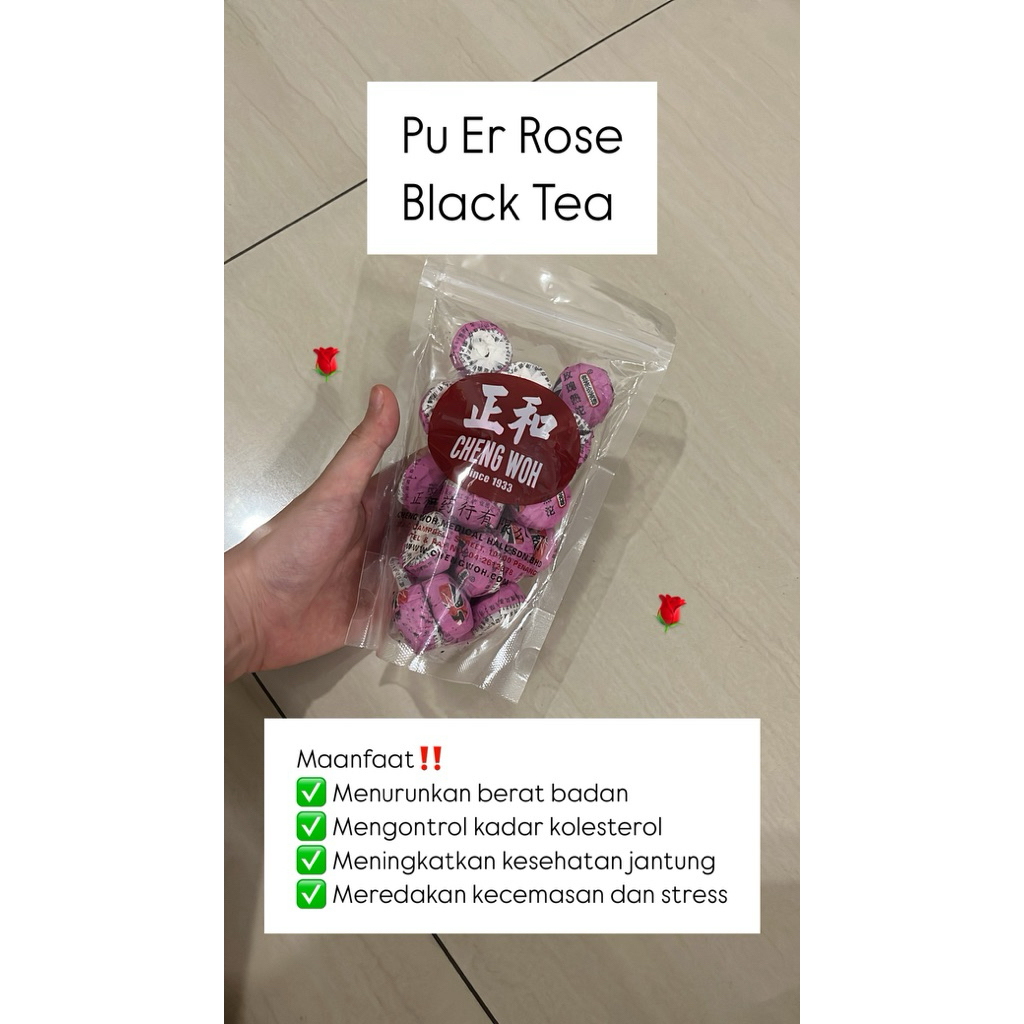 

Pu Er Rose Black Tea