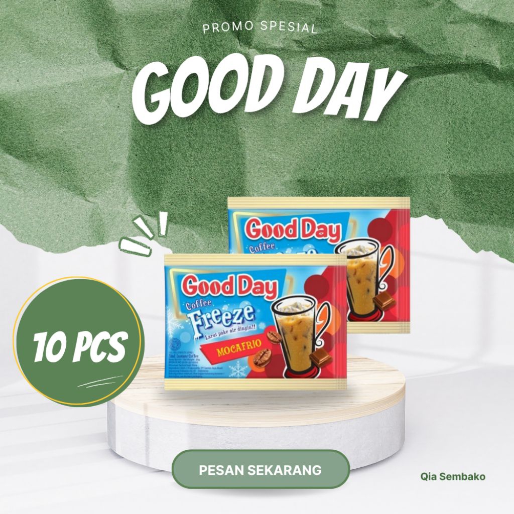 

Good Day Freeze Mocafrio 1 renceng isi 10/30gram