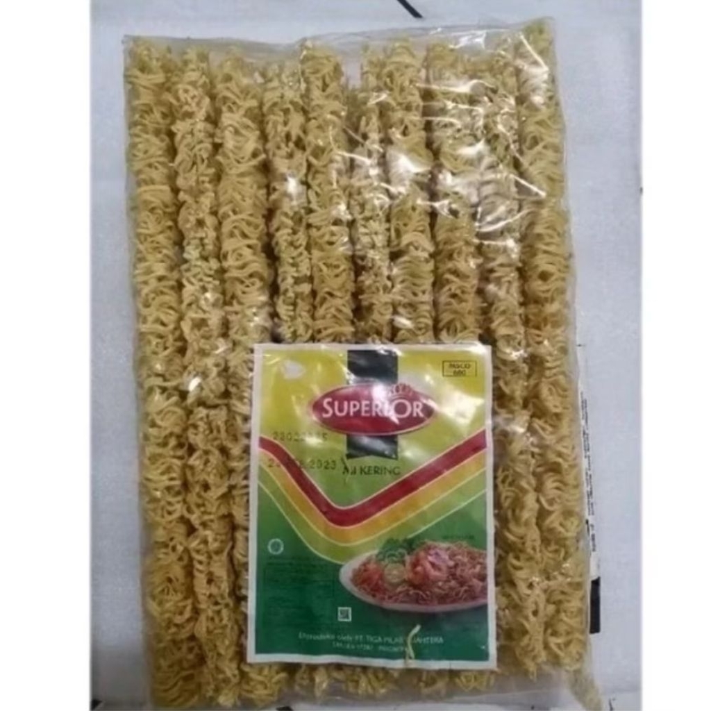 

Mie Superior 600 Gr 12 Keping