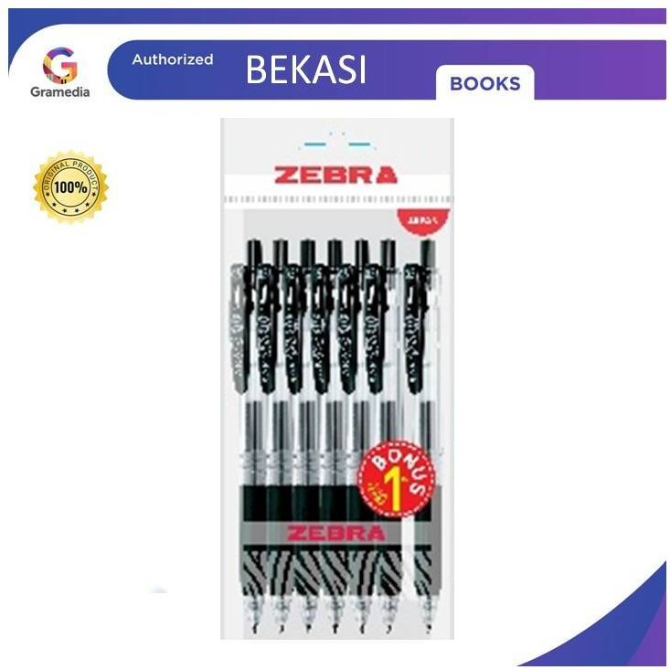 

Gramedia BEKASI - ZEBRA SARASA CLIP 05 BLACK SET 6 PCS