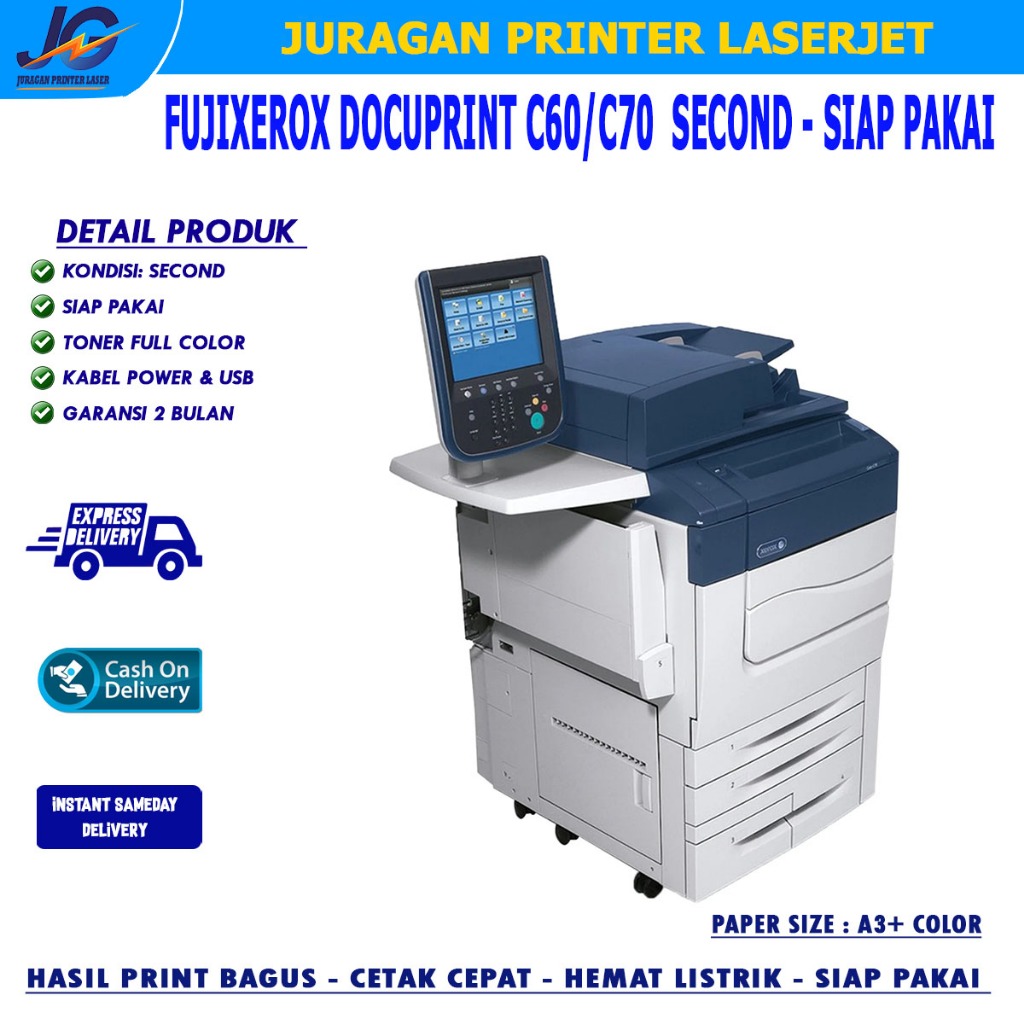 Printer Warna Xerox Color C70 – Mesin Fotocopy A3+ High Volume – Cetak Usaha & Kantor