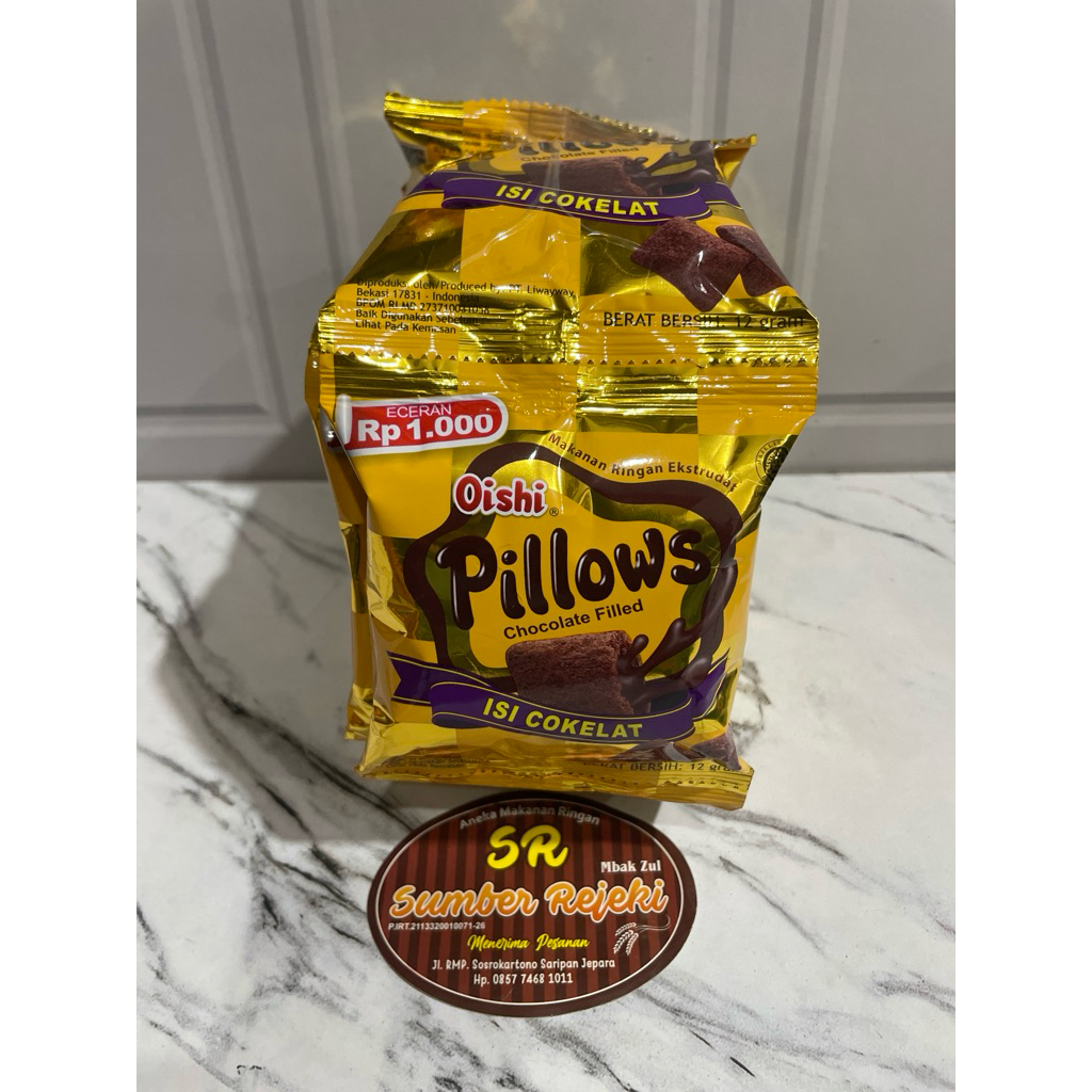 

PILLOWS ISI COKLAT ISI 10pcs
