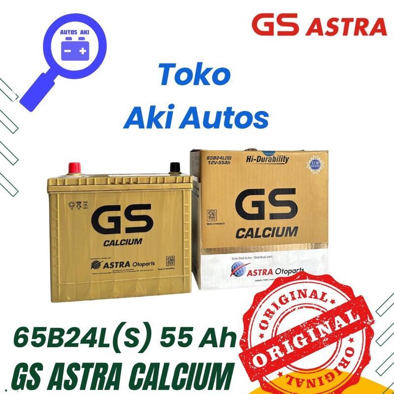 Aki Gs Astra Calcium 65B24LS (NS60LS) 12V / 55Ah