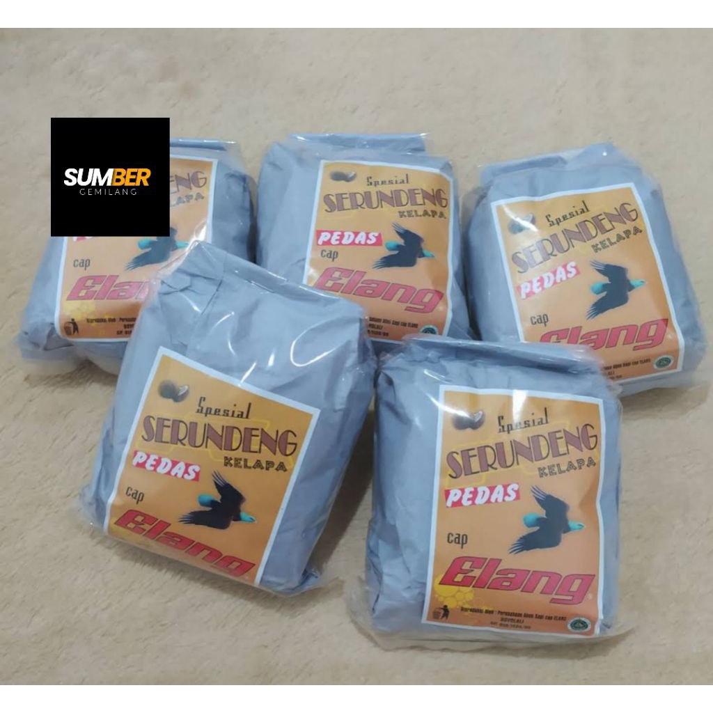 

serundeng kelapa spesial cap elang 250 gram srundeng kelapa cap elang 250 gram