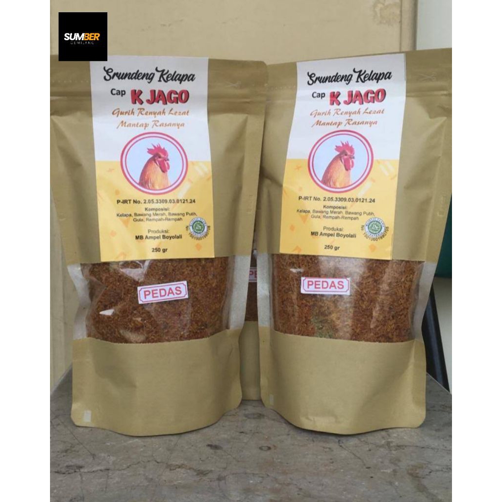 

serundeng kelapa cap k jago 250 gram serundeng kelapa cap kepala jago 250 gram serundeng kepala jago 250 gram srundeng kelapa kepala jago 250 gram