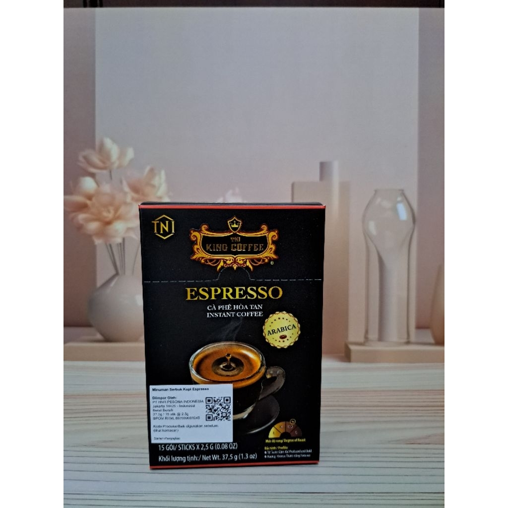 

King Coffee Espresso isi 15 stick @2,5 gr