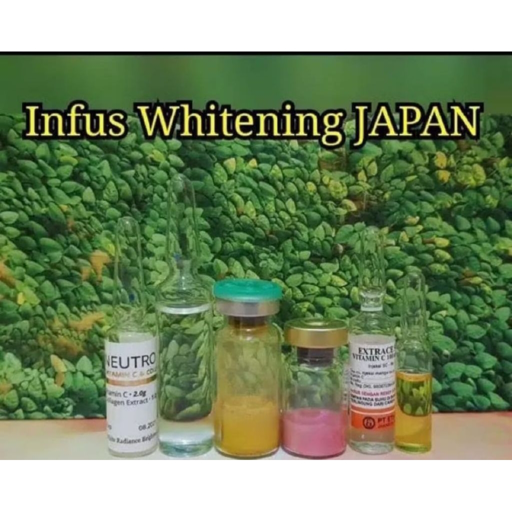 INFUS WHITENING JAPAN PER SET