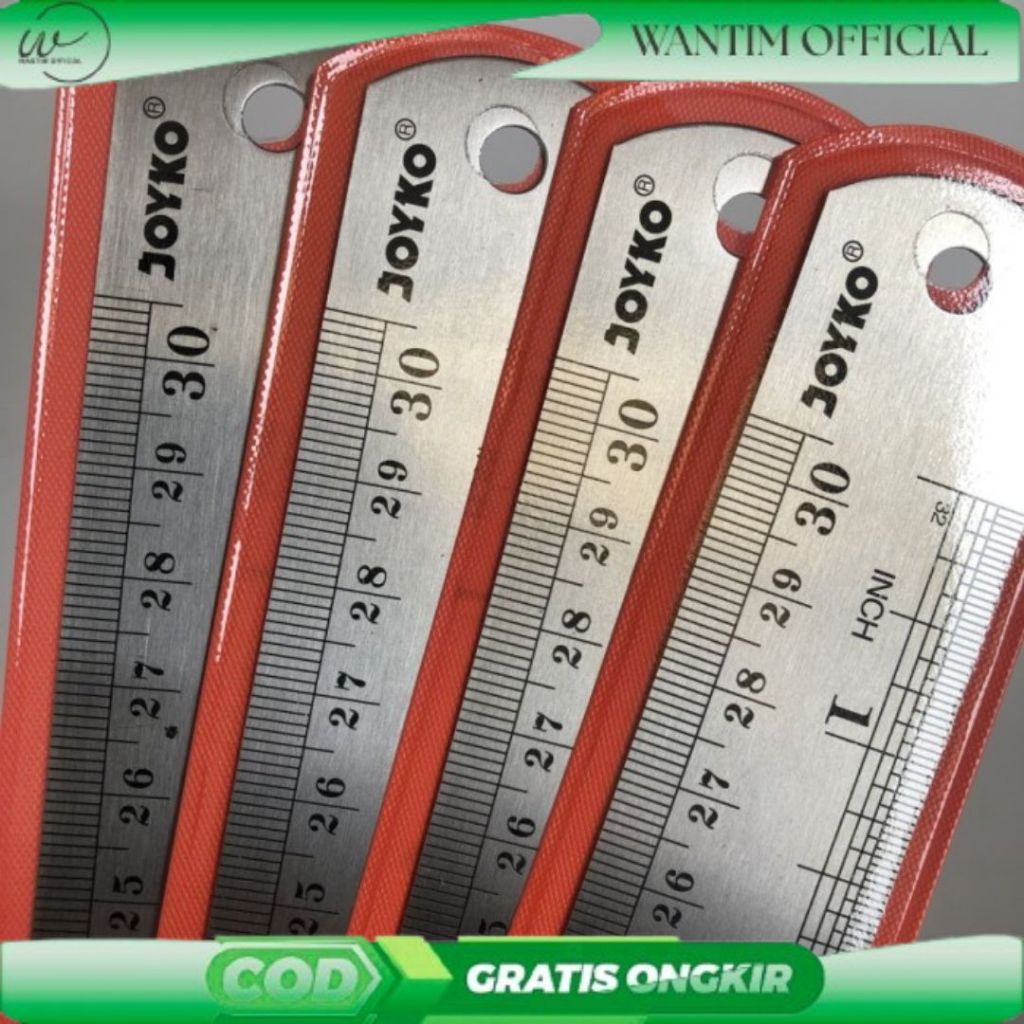 

penggaris stainless/mistar stainless 50cm
