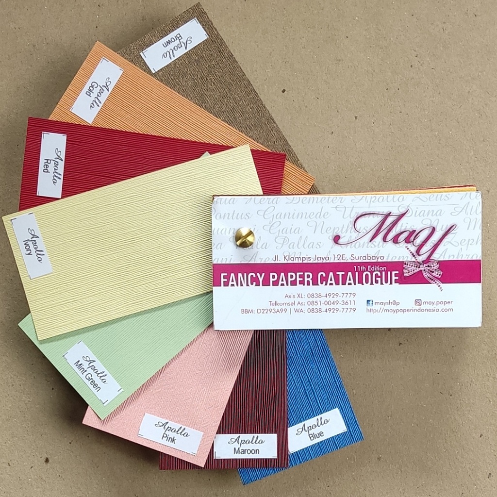 

Fancy Paper Classic Kilap Pearl Motif Mix Ukuran Plano 109x79cm Ketebalan 120 gsm, 1 sisi (Demeter, Doris, Hera, Hestia, Poseidon, Saffiano, Thalia) #2