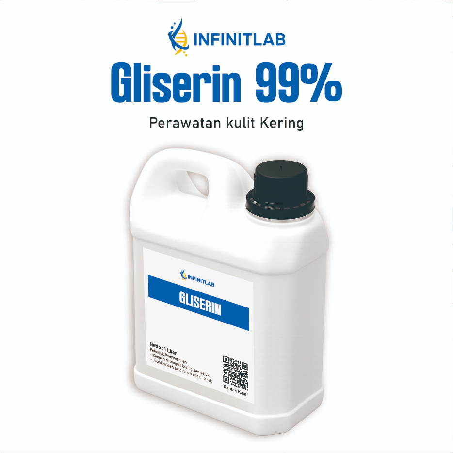 Gliserin - Vegetable Glycerin - Gliserin Nabati - Gliserol Pharmaceutical Grade 1L