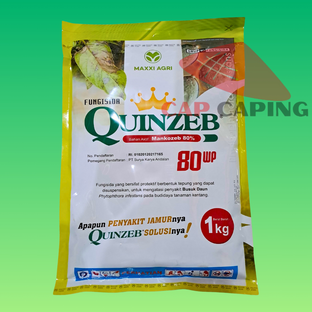 QUINZEB 80 WP FUNGISIDA PENGENDALI PENYAKIT // KUINZEB FUNGISIDA
