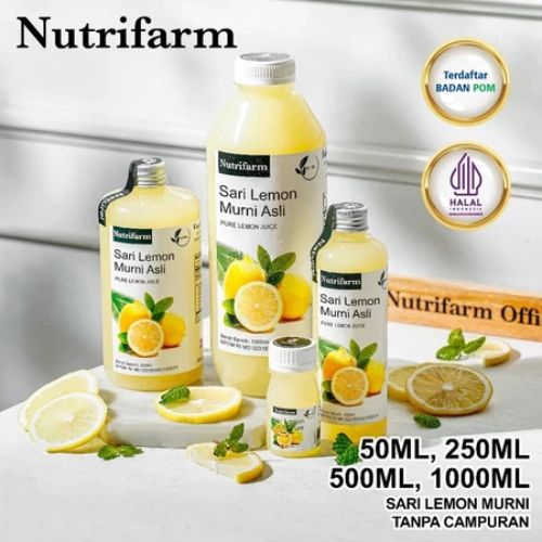 

NUTRIFARM SARI LEMON ASLI UNTIK DIET / Sari Lemon Murni Asli 100%