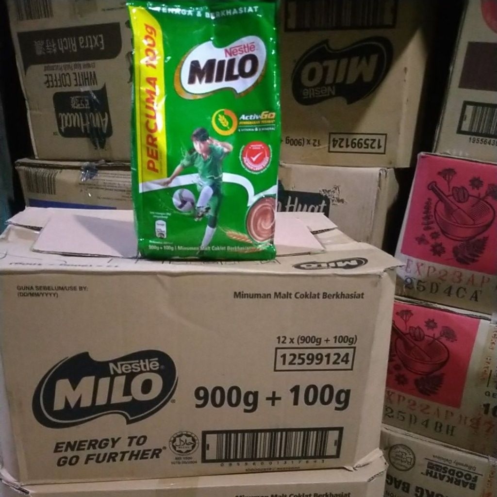 

MILO 900g + 100g ORI / dus