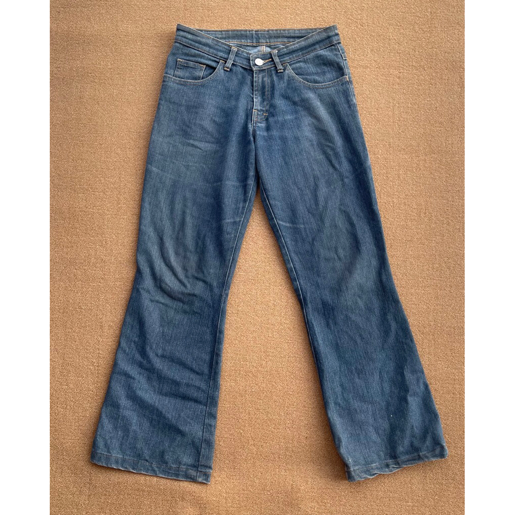 Jeans Wanita Bootcut Vintage