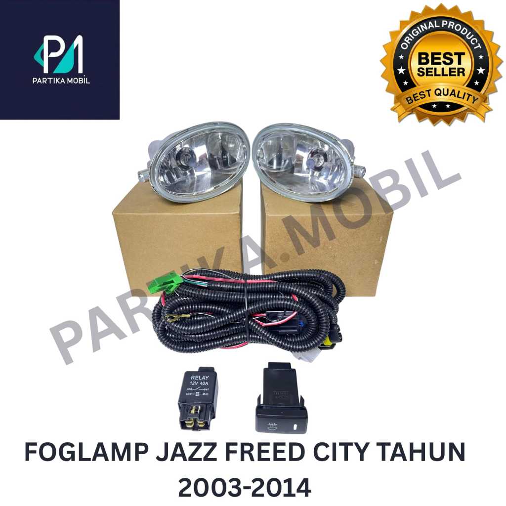 Foglamp Honda Jazz Freed City Tahun 2003-2014