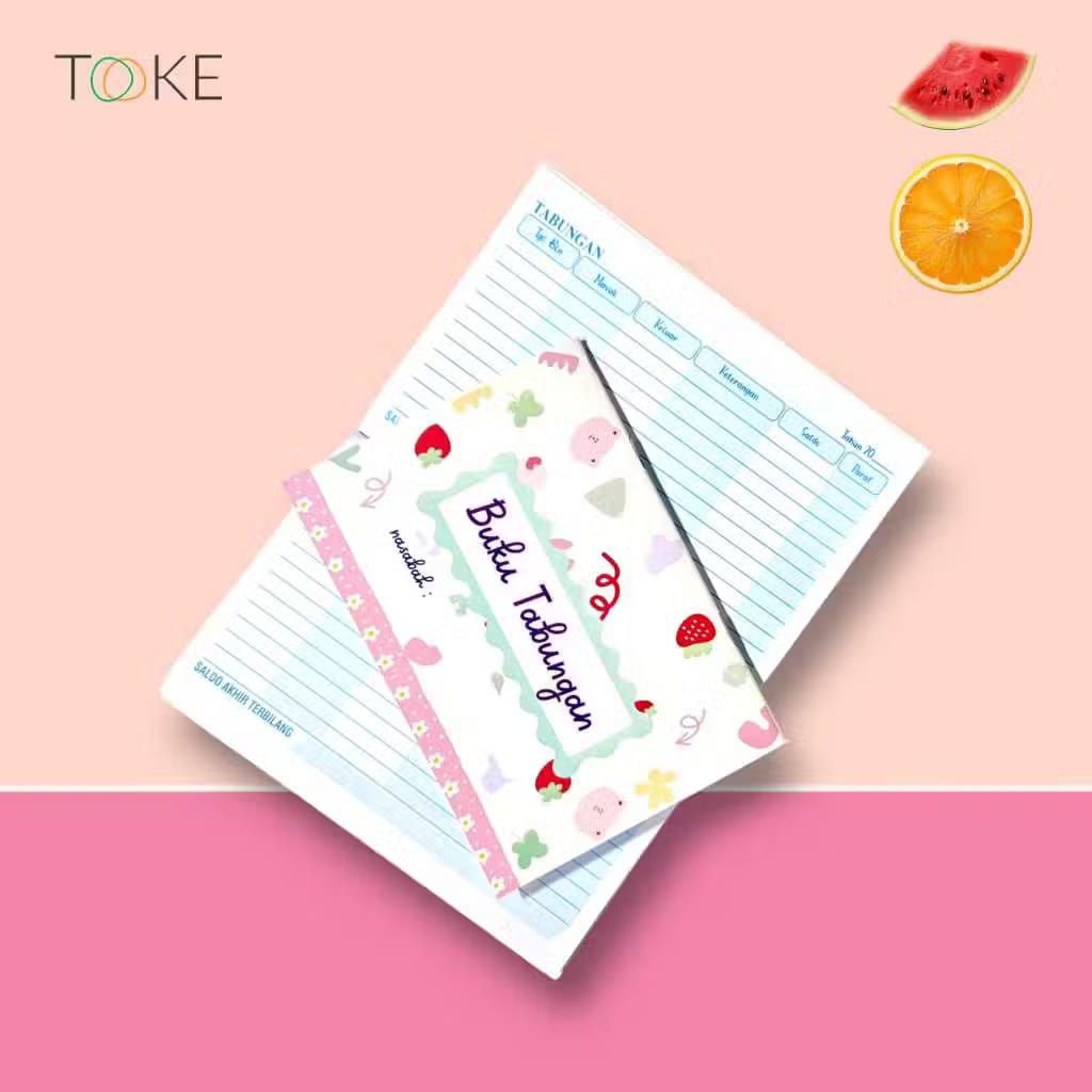 

BUKU TABUNGAN ANAK / BUKU TABUNGAN SEKOLAH / BUJU CATATAN MENABUNG SEKOLAH