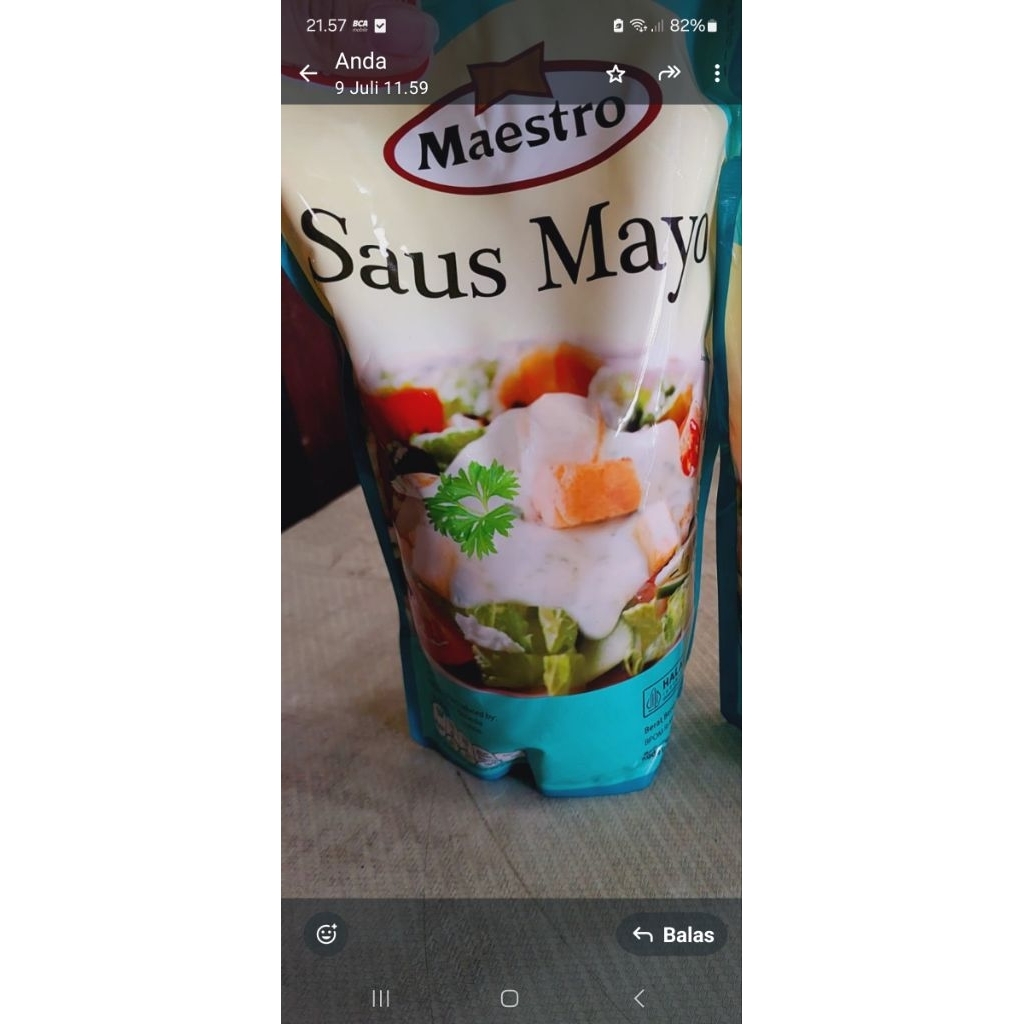

maestro saus mayo 1kg