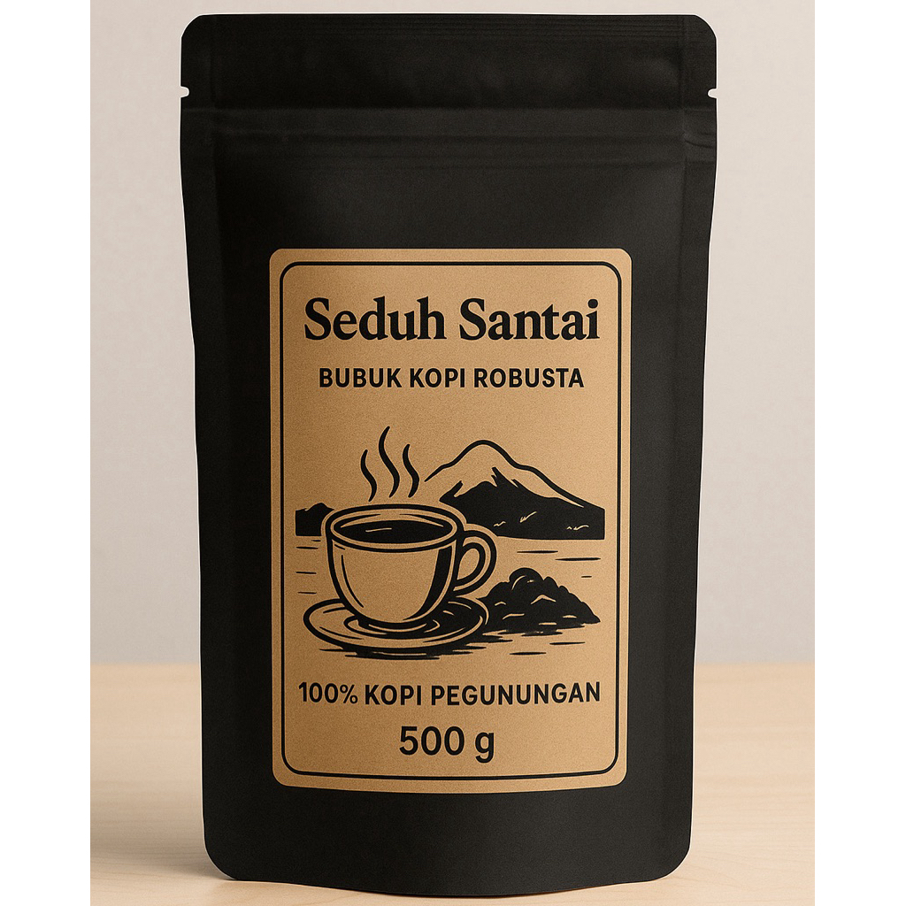 

Coffe Seduh Santai Robusta 500 Gr