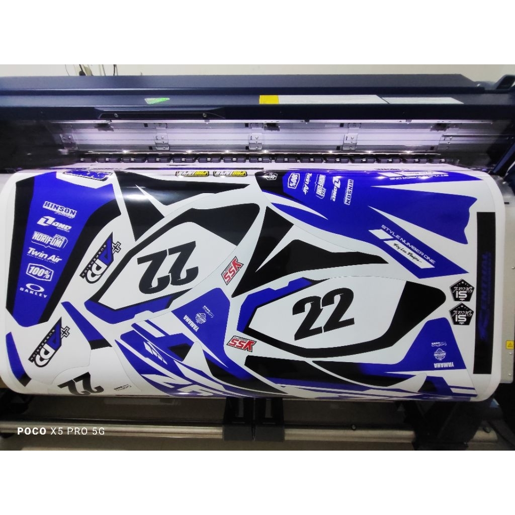 DECAL KLX GORDON FULL BODY Glossy  / STIKER KLX GORDON / STIKER GORDON / DECAL GORDON