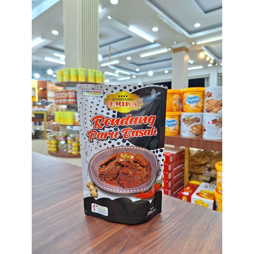 

Rendang Paru Basah/Lombok Erika [250gr]